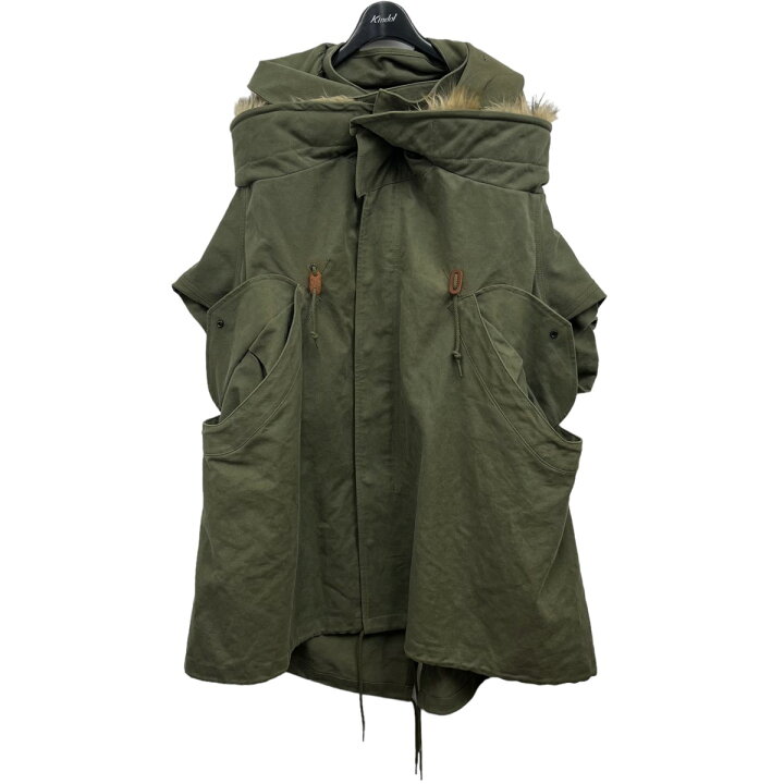 楽天市場】【中古】JUNYA WATANABE CDG ファー付きモッズコート  