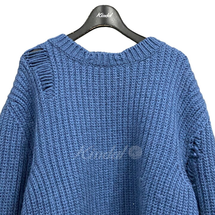 楽天市場】【中古】J．W．Anderson ダメージ加工チャンキーニット 