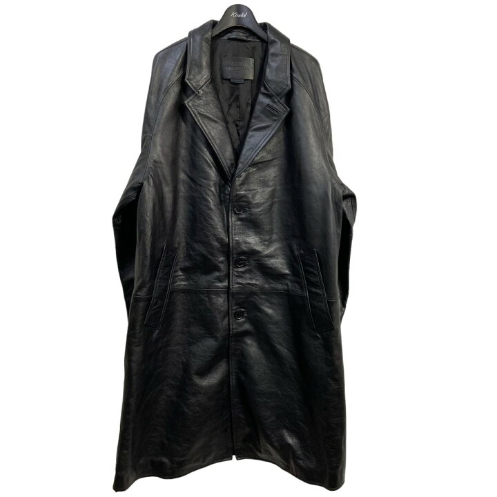 楽天市場】【中古】ZARA×STEVEN MEISELレザーコート ブラック サイズ 