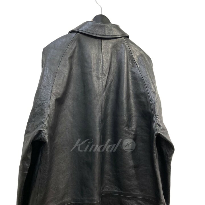楽天市場】【中古】ZARA×STEVEN MEISELレザーコート ブラック サイズ 