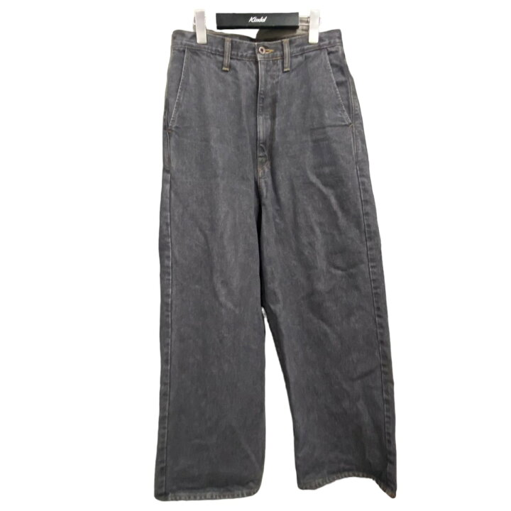 楽天市場】【中古】KAPITAL 14ozブラック×キナリデニム ポートバギー 