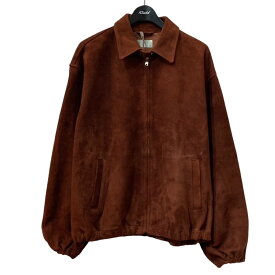 【中古】HERILL　Deerskin Jacket レザージャケット 22-011-HL-8000-3 ブラウン サイズ：3 【171223】（ヘリル）