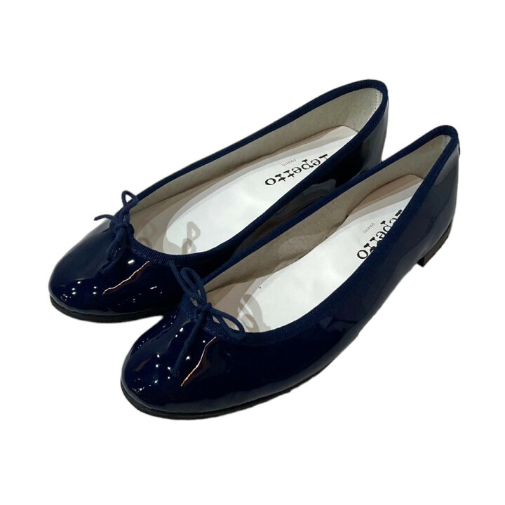 楽天市場】【中古】repetto バレエシューズ ネイビーブルー サイズ：38 