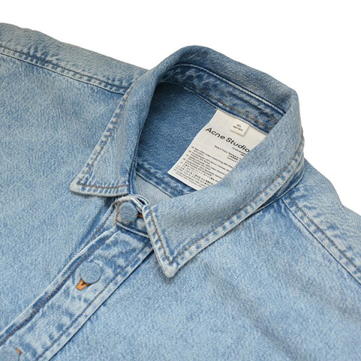 楽天市場】【中古】ACNE STUDIOSボタンアップデニムシャツ インディゴ 