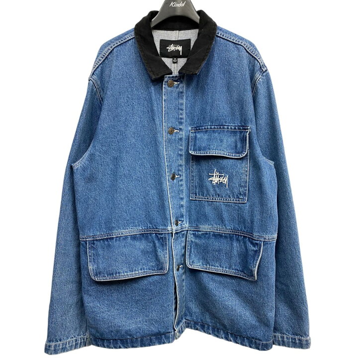 楽天市場】【中古】Stussy Denim Chore Coat加工デニムジャケット  
