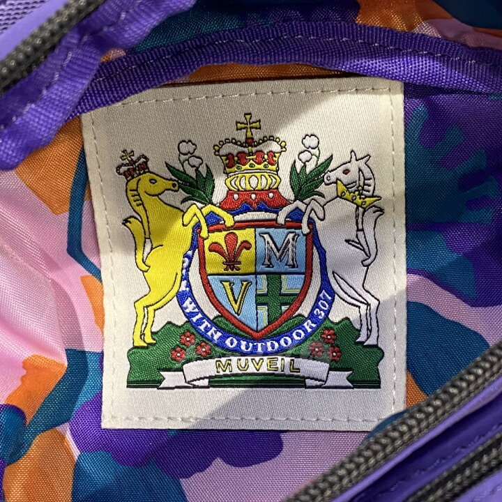 楽天市場】【中古】MUVEIL ×OUTDOOR PRODUCTS ウエストポーチ パープル  