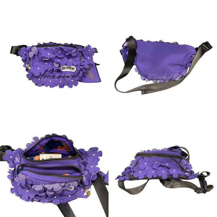 楽天市場】【中古】MUVEIL ×OUTDOOR PRODUCTS ウエストポーチ パープル  