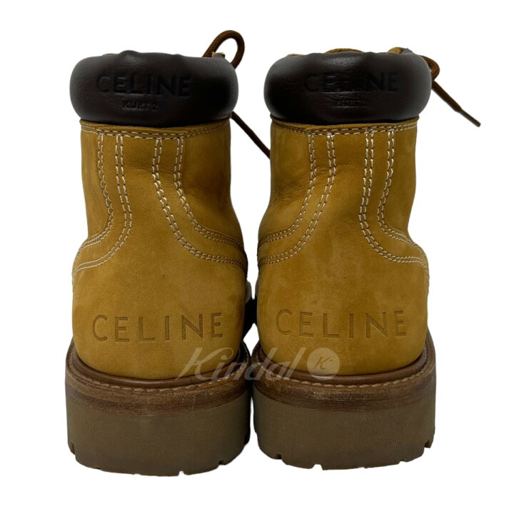 楽天市場】【中古】CELINE カートブーツ ベージュ サイズ：37 【171223 