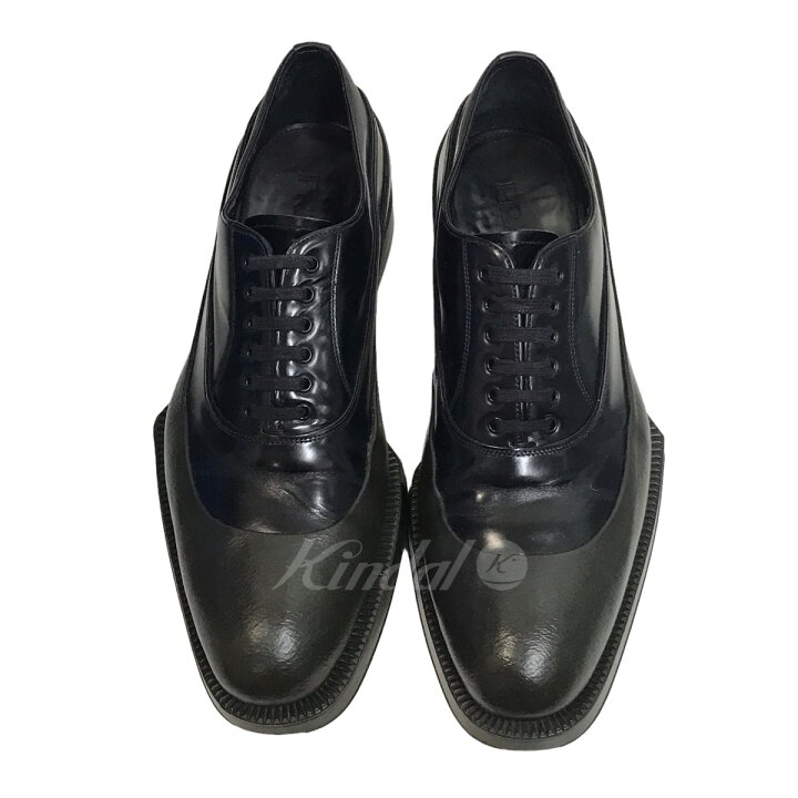 楽天市場】【中古】PRADA バイカラーラバーソールレザーシューズ 