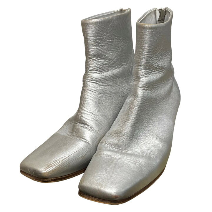 楽天市場】【中古】MM6 Maison Margiela ブーツ シルバー サイズ：40 