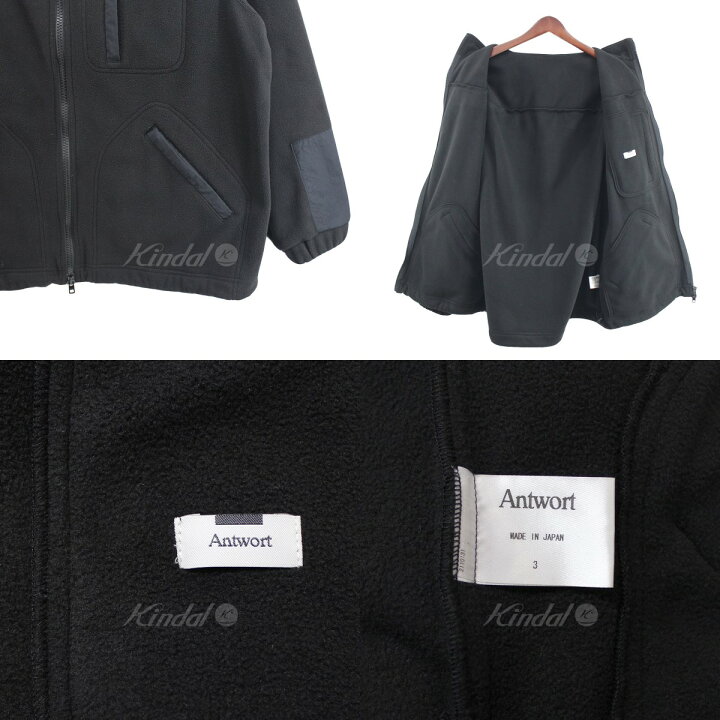 楽天市場】【中古】Antwort 23AW BLACK FLEECE JACKET ブラック 