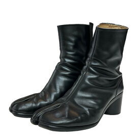 【中古】Maison Margela 22　Tabi Boots 足袋ブーツ ブラック サイズ：43 【171223】（メゾンマルジェラ）