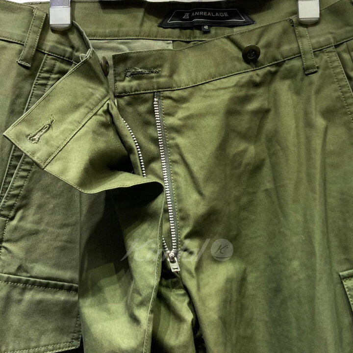 楽天市場】【中古】ANREALAGESIDE ANGLE MIRITARY PANTS ミリタリー 