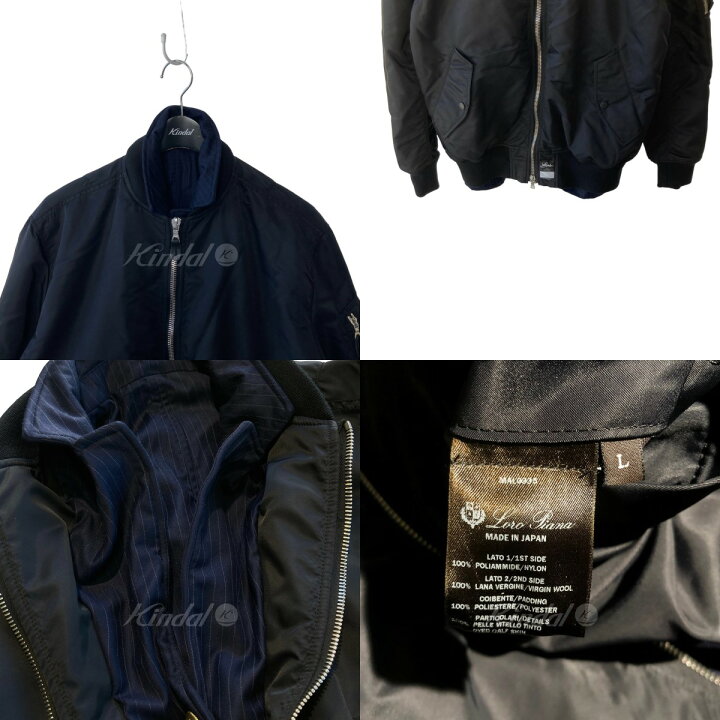 楽天市場】【中古】Loro Piana × Hiroshi Fujiwara 21AW FAM1063 MA-1 