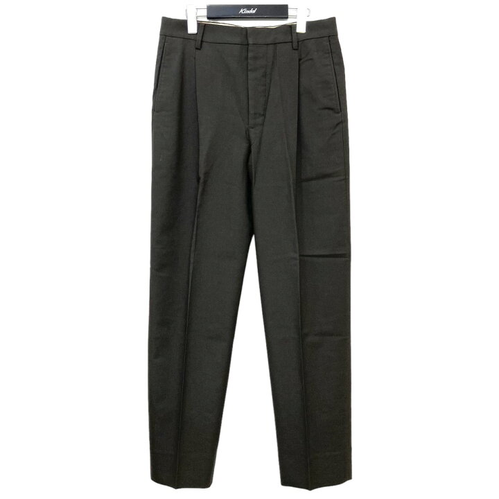 ブランド古着】LEMAIRE / ルメール ウールコットン タック スラックス  