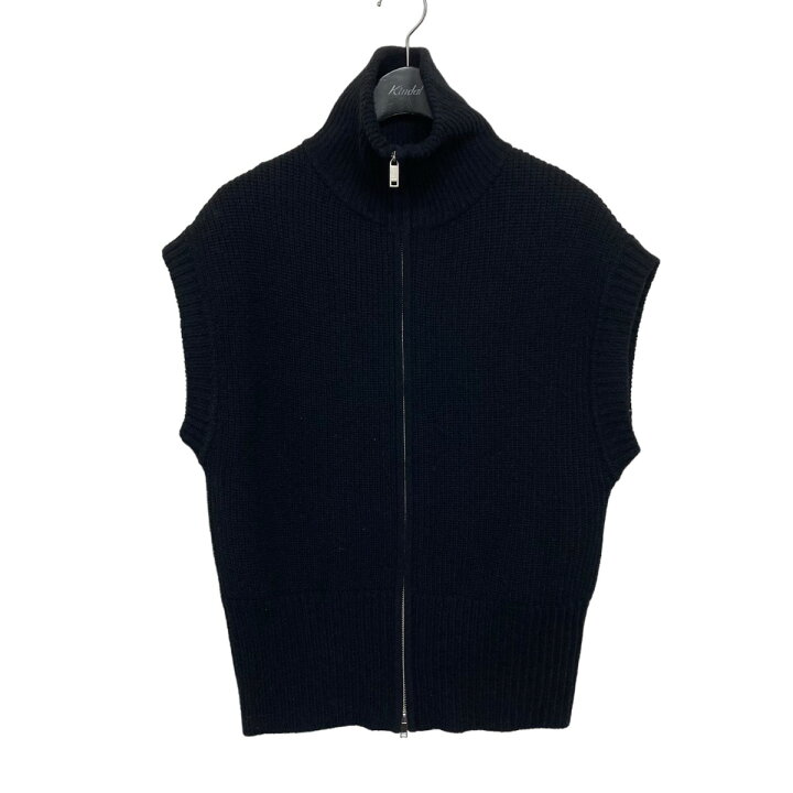 楽天市場】【中古】CLANE ZIP COLLAR KNIT VEST ブラック サイズ：1  