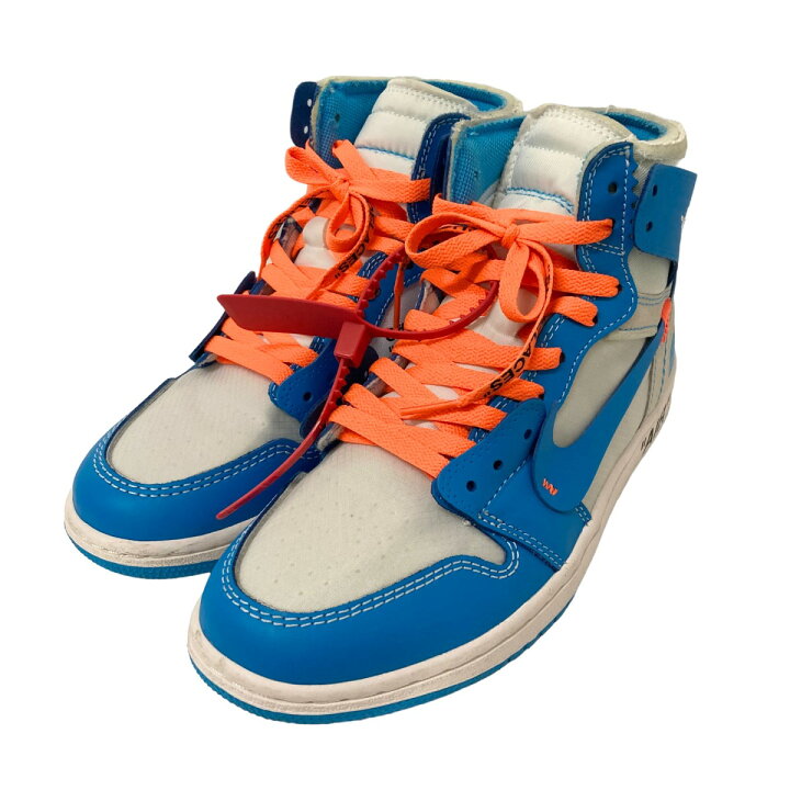 楽天市場】【中古】NIKE×OFF-WHITE AIR JORDAN 1 RETRO HIGH 