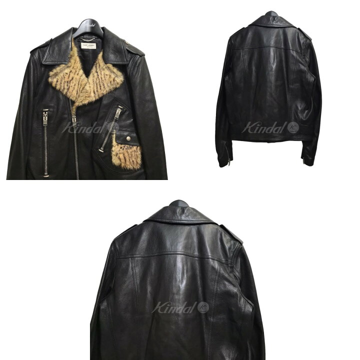 楽天市場】【中古】SAINT LAURENT PARIS14AW マーモットファーダブル 