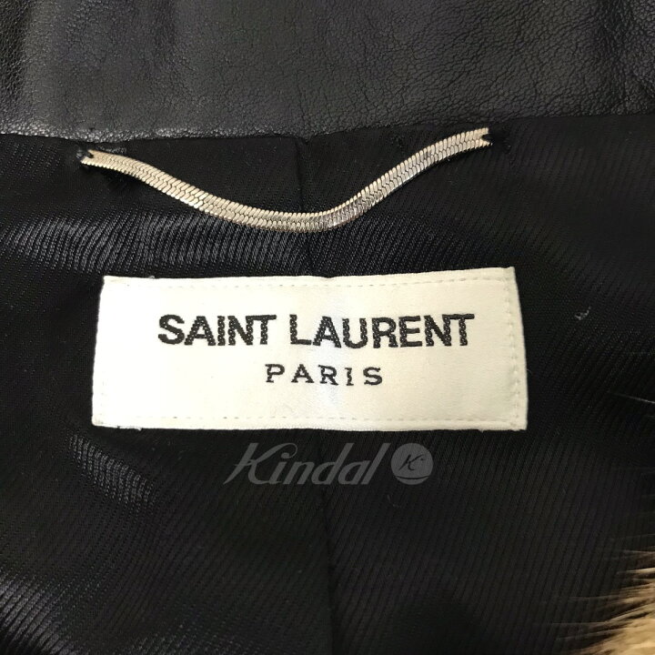 楽天市場】【中古】SAINT LAURENT PARIS14AW マーモットファーダブル 