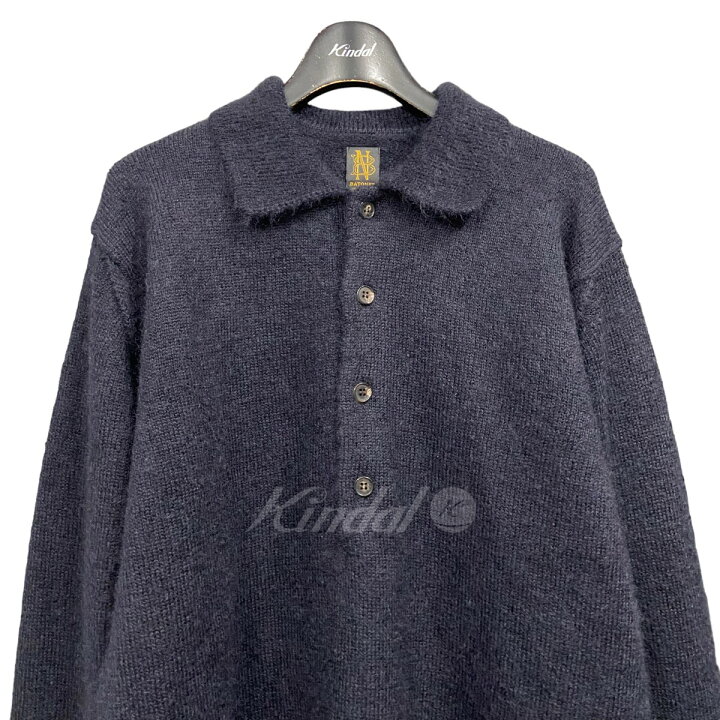 楽天市場】【中古】BATONER 23AW ｢PURE MOHAIR100％ POLO」モヘア 