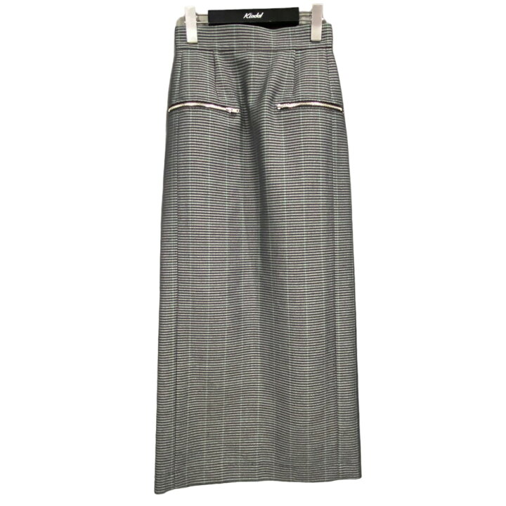 楽天市場】【中古】LE CIEL BLEU23AW チェックジップマキシスカート 