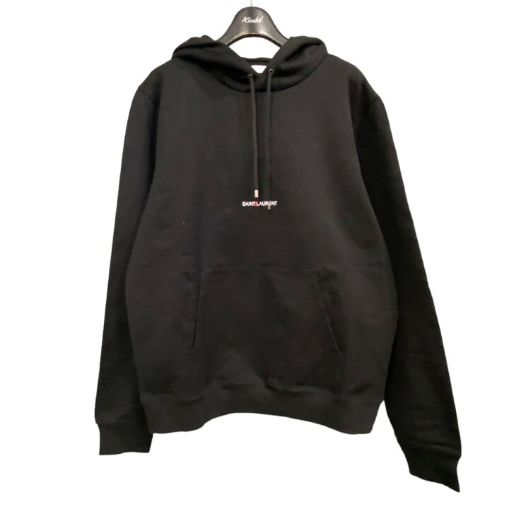 楽天市場】【中古】SAINT LAURENT PARIS ロゴプルオーバーパーカー 