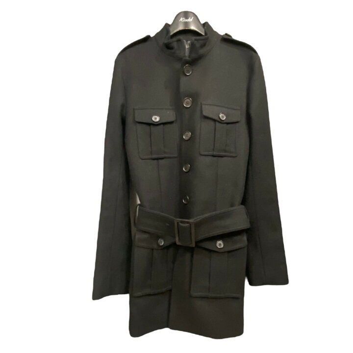 楽天市場】【中古】Dior Homme ウールサファリジャケット ブラック 