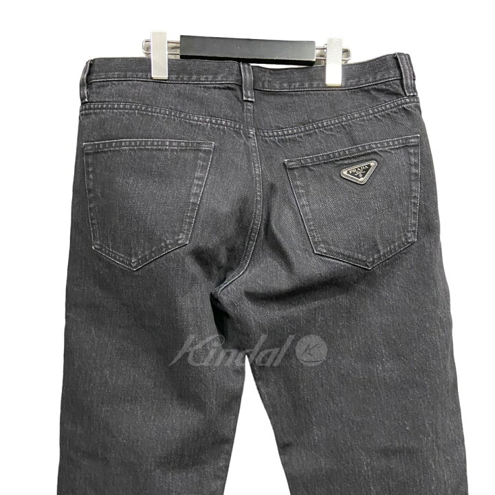 楽天市場】【中古】PRADA 21AW ｢Cropped Tapered Jeans｣プレート 