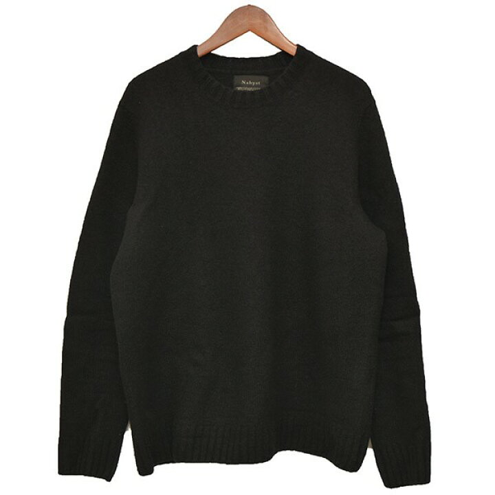 楽天市場】【中古】NahyatN-048 クルーネックニット セーター ブラック 