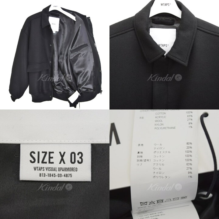 楽天市場】【中古】WTAPS JFW-01／JACKET／WONY． MELTON メルトン 