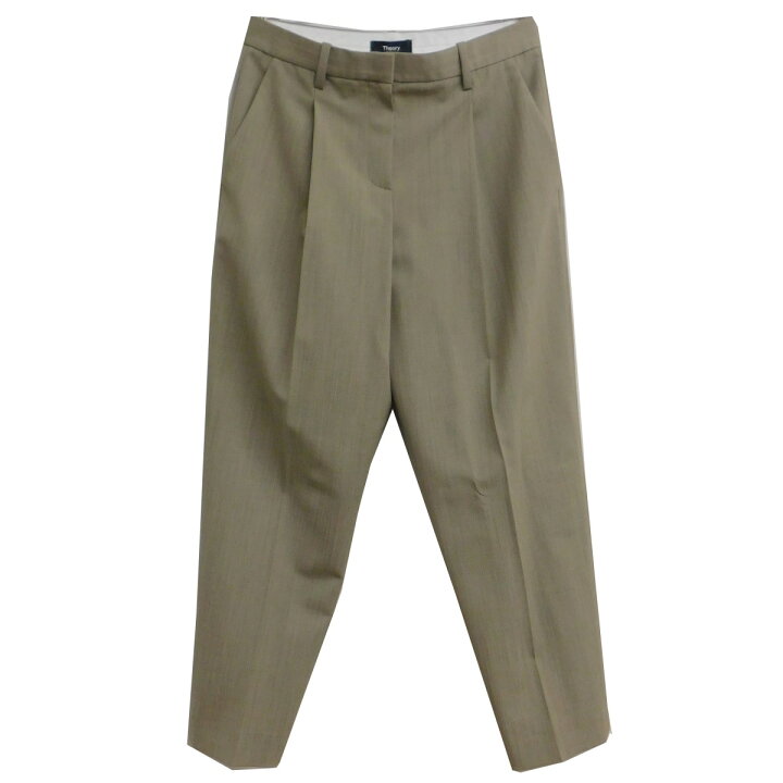 楽天市場】【中古】Theory Traceable Wool Pleat Treeca GB パンツ 