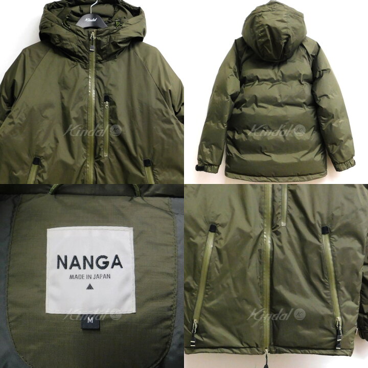 楽天市場】【中古】NANGA オーロラダウンジャケット 旧ロゴ オリーブ  