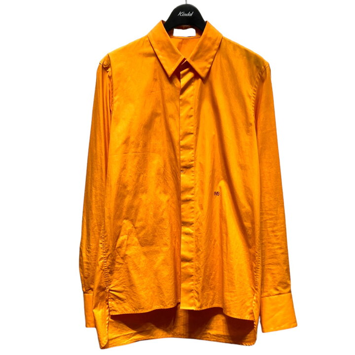 楽天市場】【中古】WALES BONNER 長袖シャツ POP400B オレンジ サイズ 