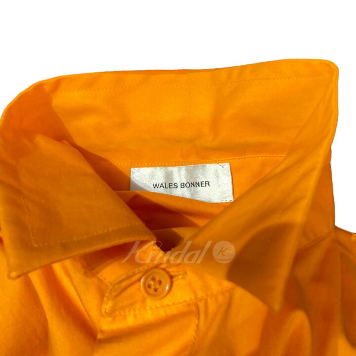 楽天市場】【中古】WALES BONNER 長袖シャツ POP400B オレンジ サイズ 