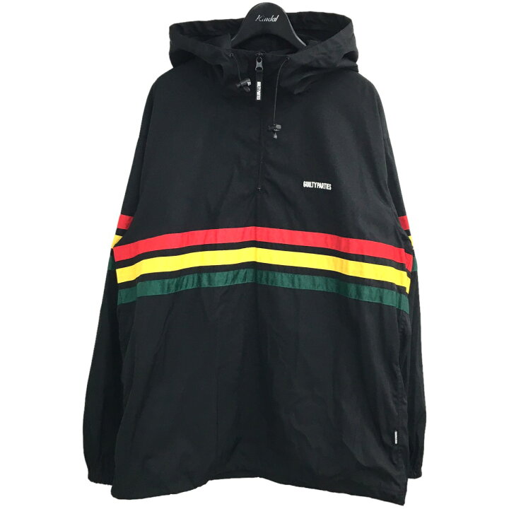 楽天市場】【中古】WACKO MARIA ハーフジップラスタストライプ 