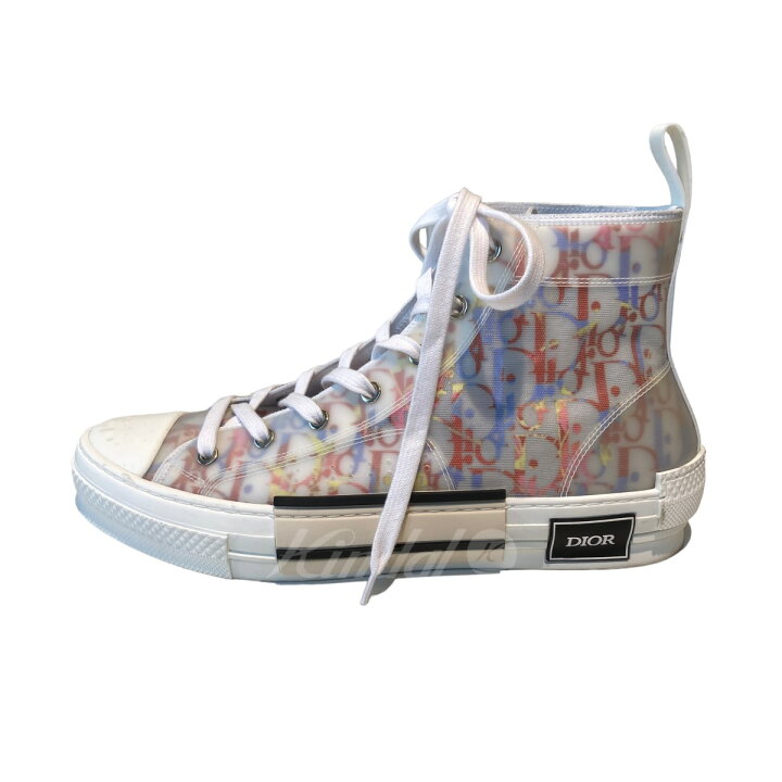楽天市場】【中古】Dior B23 ハイトップスニーカー オブリーク 20CLS 