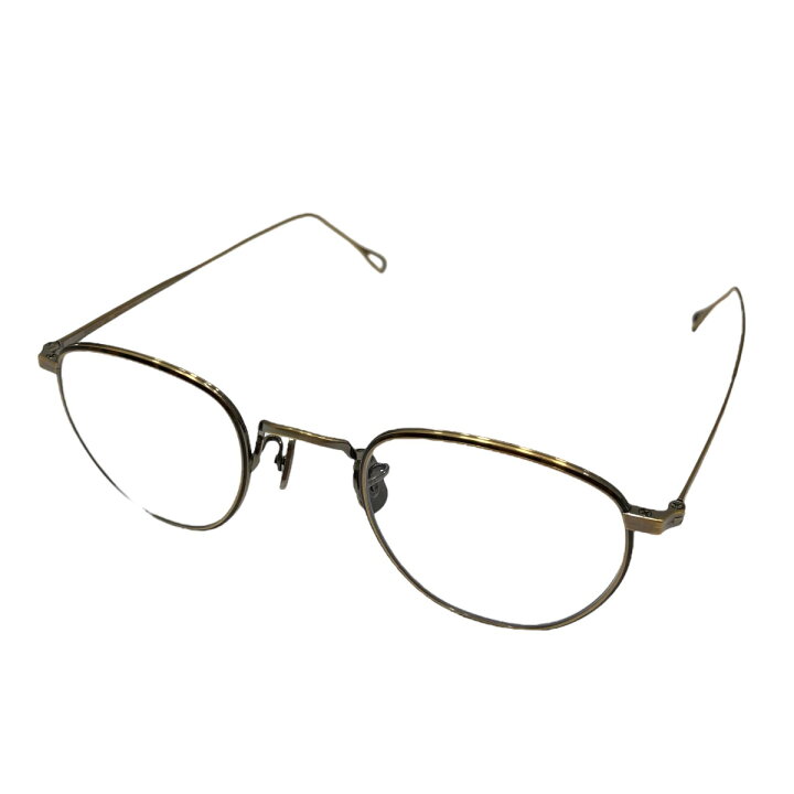 楽天市場】【中古】EYEVAN ゴールドフレーム眼鏡 46ロ24-145 ゴールド 