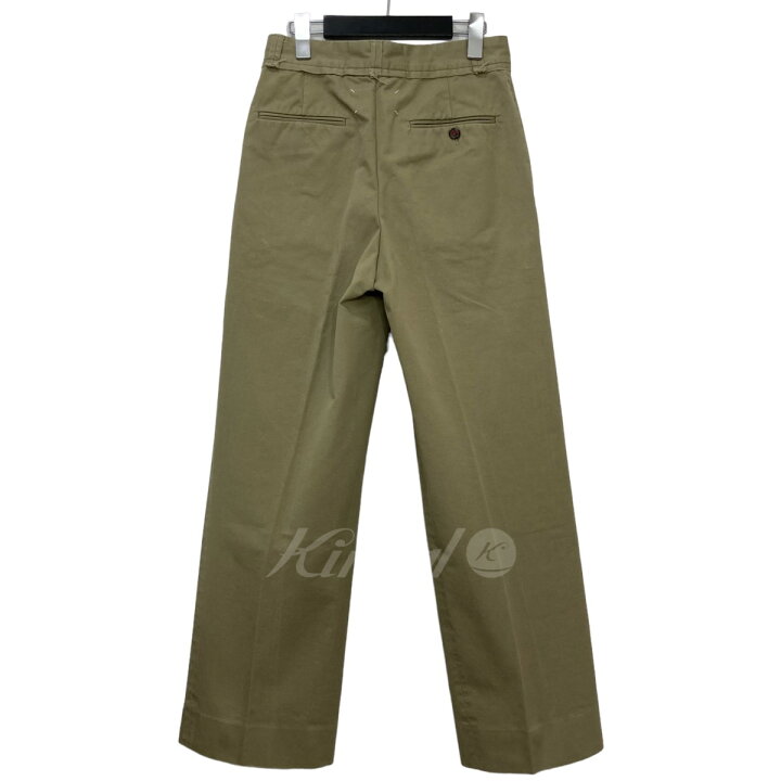 楽天市場】【中古】Maison Margiela コットンギャバジントラウザーズ 
