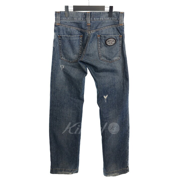 楽天市場】【中古】DOLCE＆GABBANA ダメージ加工デニムパンツ G3R4TD 