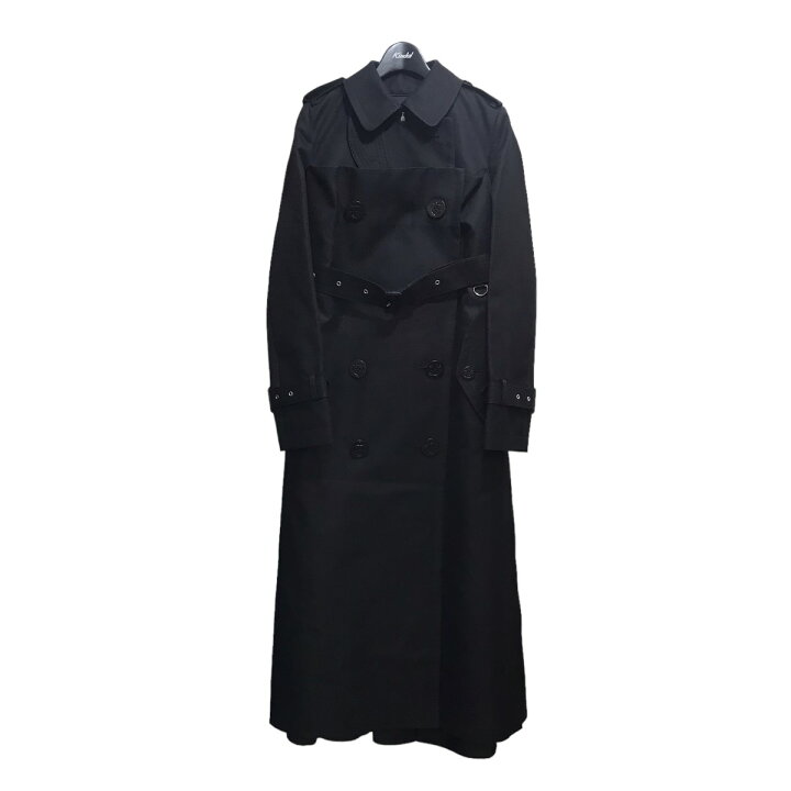 楽天市場】【中古】sacai｢a-line trench coat with contrasting panel 