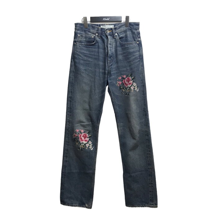 楽天市場】【中古】DAIRIKU 21AW フラワーエンブロイダリーデニム 