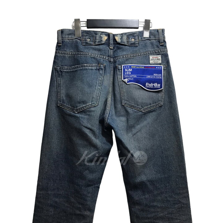 楽天市場】【中古】DAIRIKU 21AW フラワーエンブロイダリーデニム 
