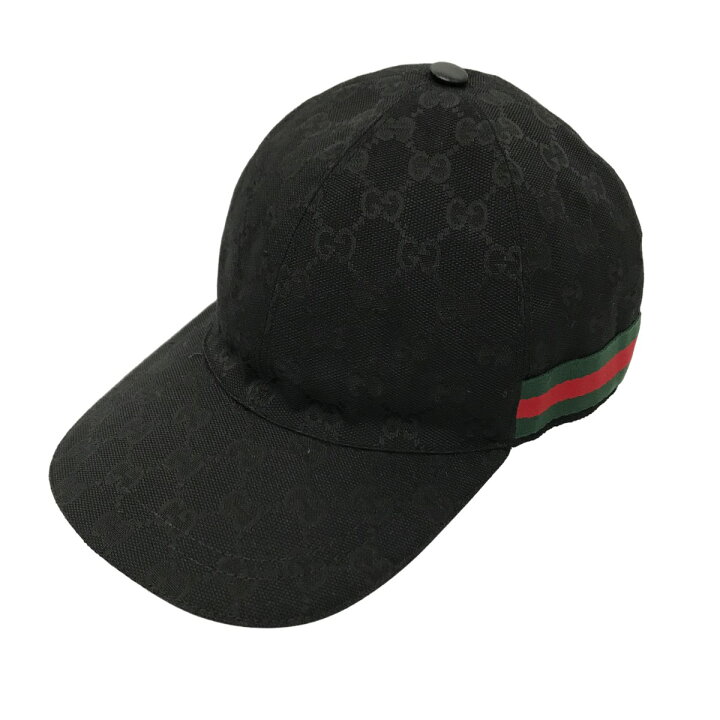 楽天市場】【中古】GUCCI オリジナルGGキャンバス ベースボール  
