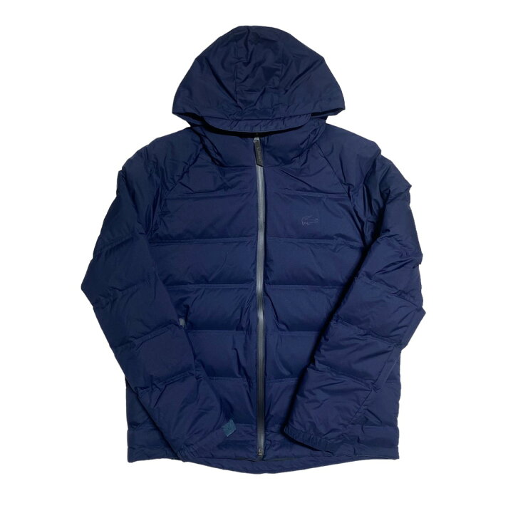 楽天市場】【中古】LACOSTE ショートダウンコート／BH162FL ネイビー  