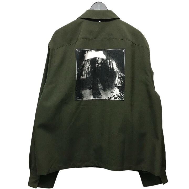 楽天市場】【中古】OAMC バックプリントシステムシャツ オリーブ 