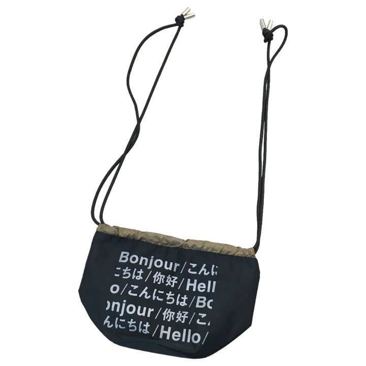 楽天市場】【中古】sacai Hello sacai限定 リバーシブル巾着ショルダー 