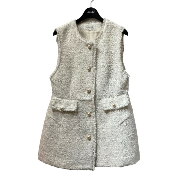 楽天市場】【中古】Arpege story パールボタンペプラムジレ 12443931  