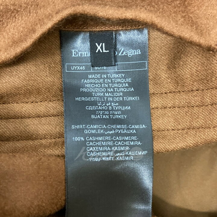 楽天市場】【中古】Ermenegildo Zegna 22AW カシミヤシャツ UYX46  