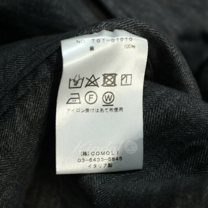 楽天市場】【中古】COMOLI × SalvatorePiccolo21SS リネンヘリンボーン 