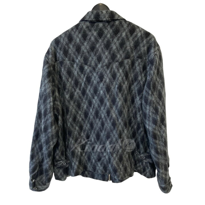 楽天市場】【中古】DAIRIKU Mohair Argyle Check Work Jacket 22AW J 